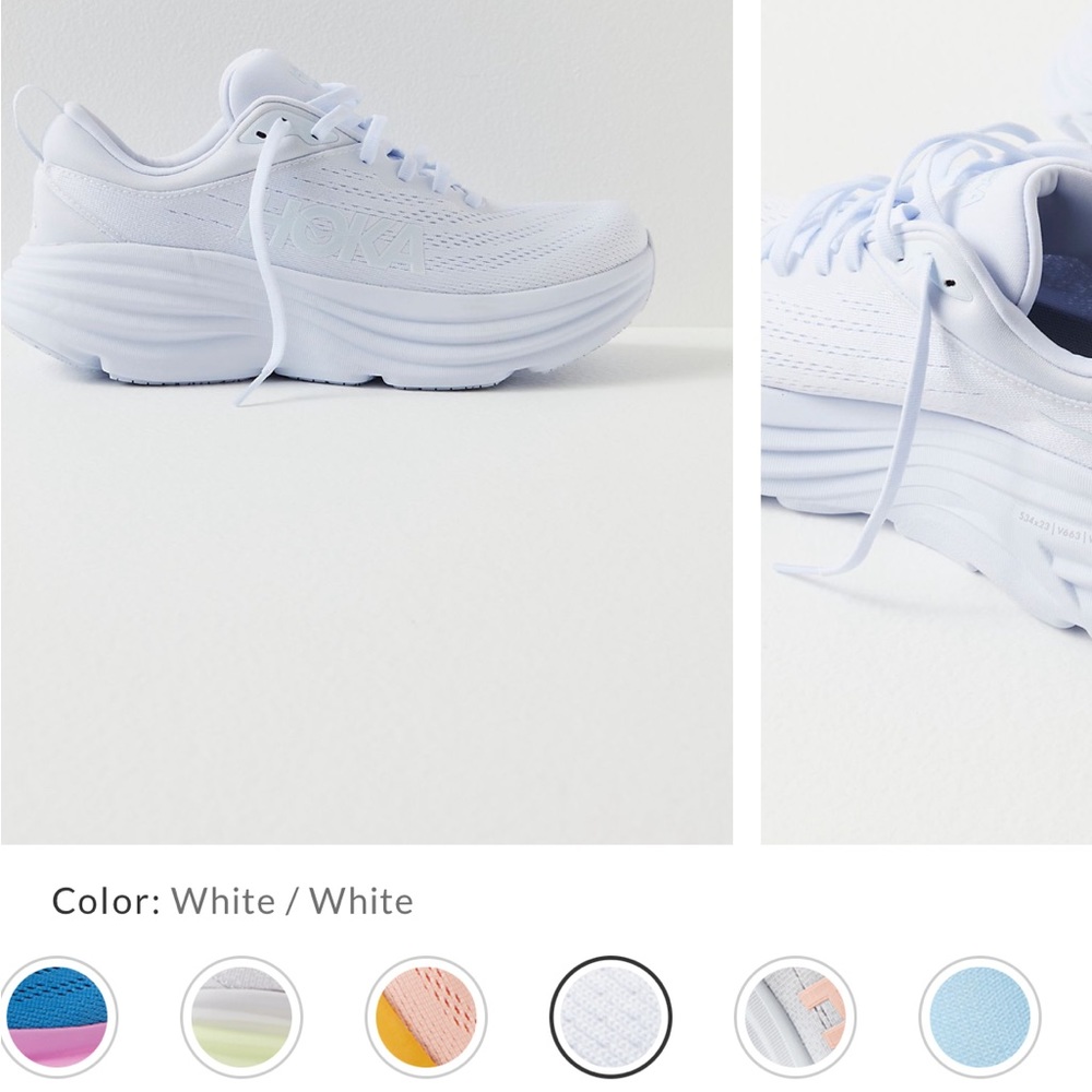 Hoka bondi 8 size 6.5 OUT OF STOCK
(Runs large order half to full size down)